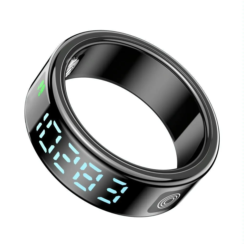 Smart Ring Hand Gestures Health Monitoring Sports Modes Size 12