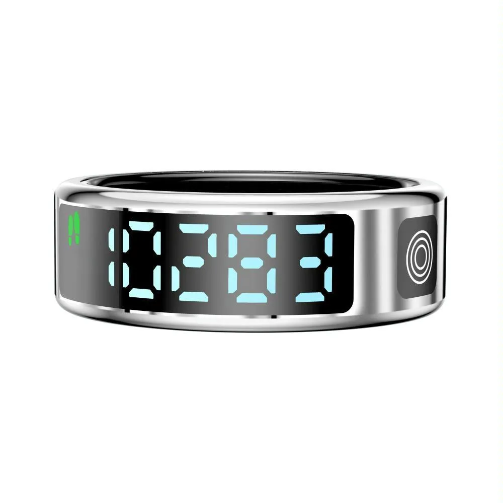 Smart Ring Hand Gestures Health Monitoring Sports Modes Size 12