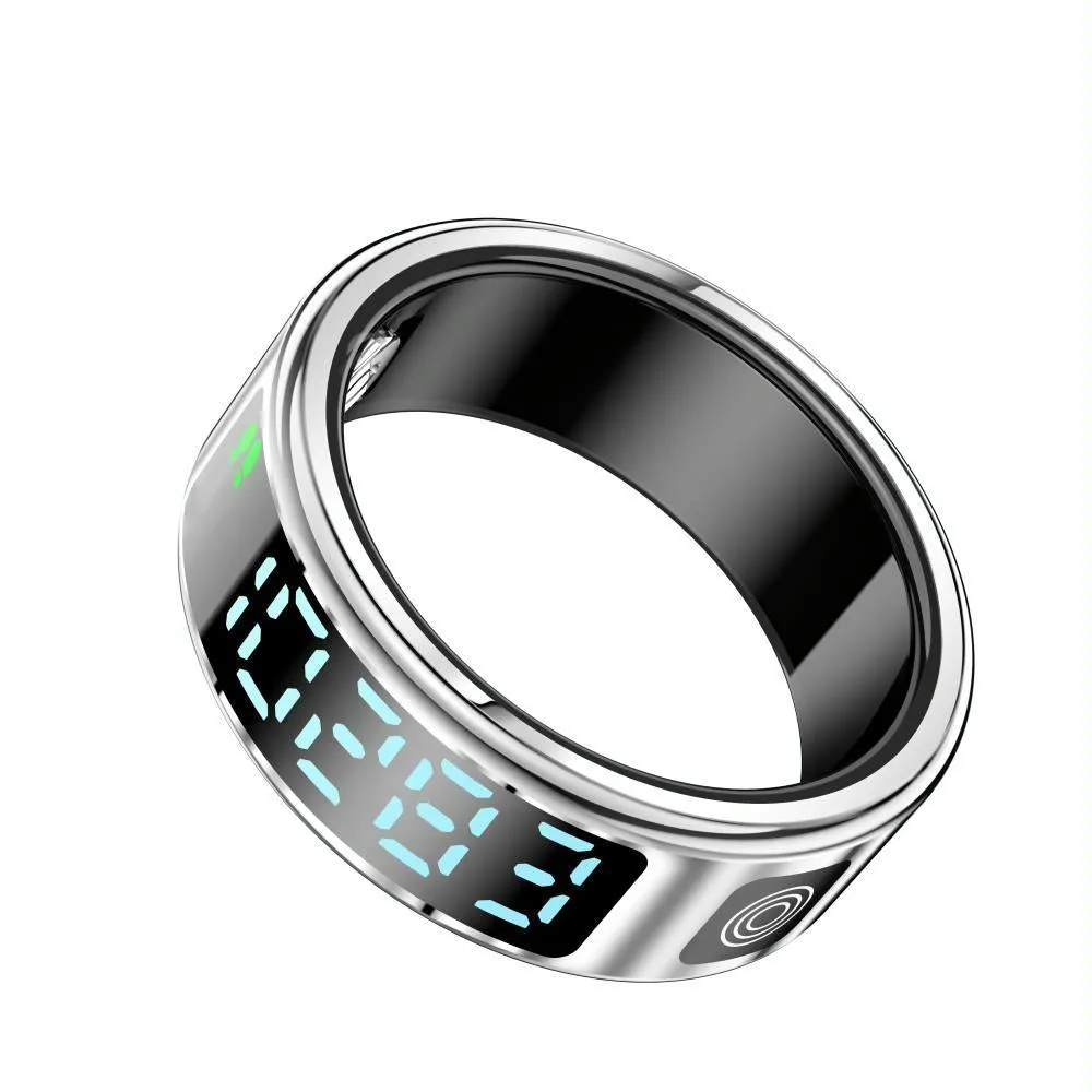 Smart Ring Hand Gestures Health Monitoring Sports Modes Size 12