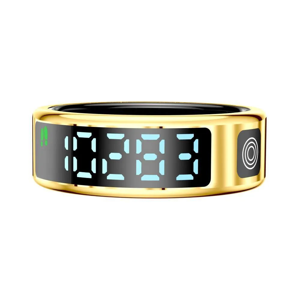 Smart Ring Hand Gestures Health Monitoring Sports Modes Size 12