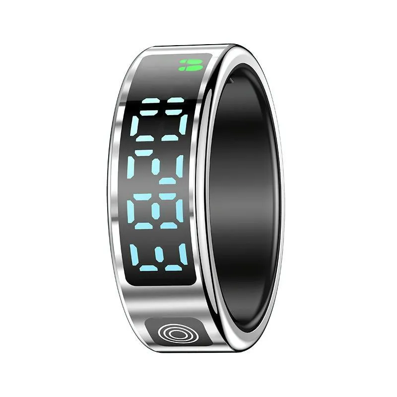 Smart Ring Hand Gestures Health Monitoring Sports Modes Size 12