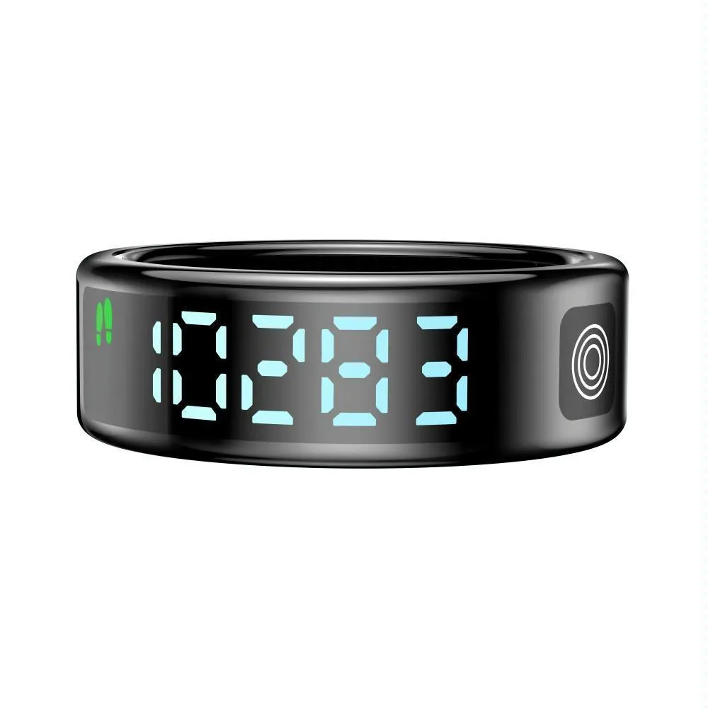 Smart Ring Hand Gestures Health Monitoring Sports Modes Size 12