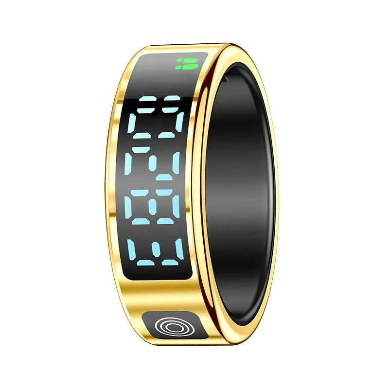 Smart Ring Hand Gestures Health Monitoring Sports Modes Size 12
