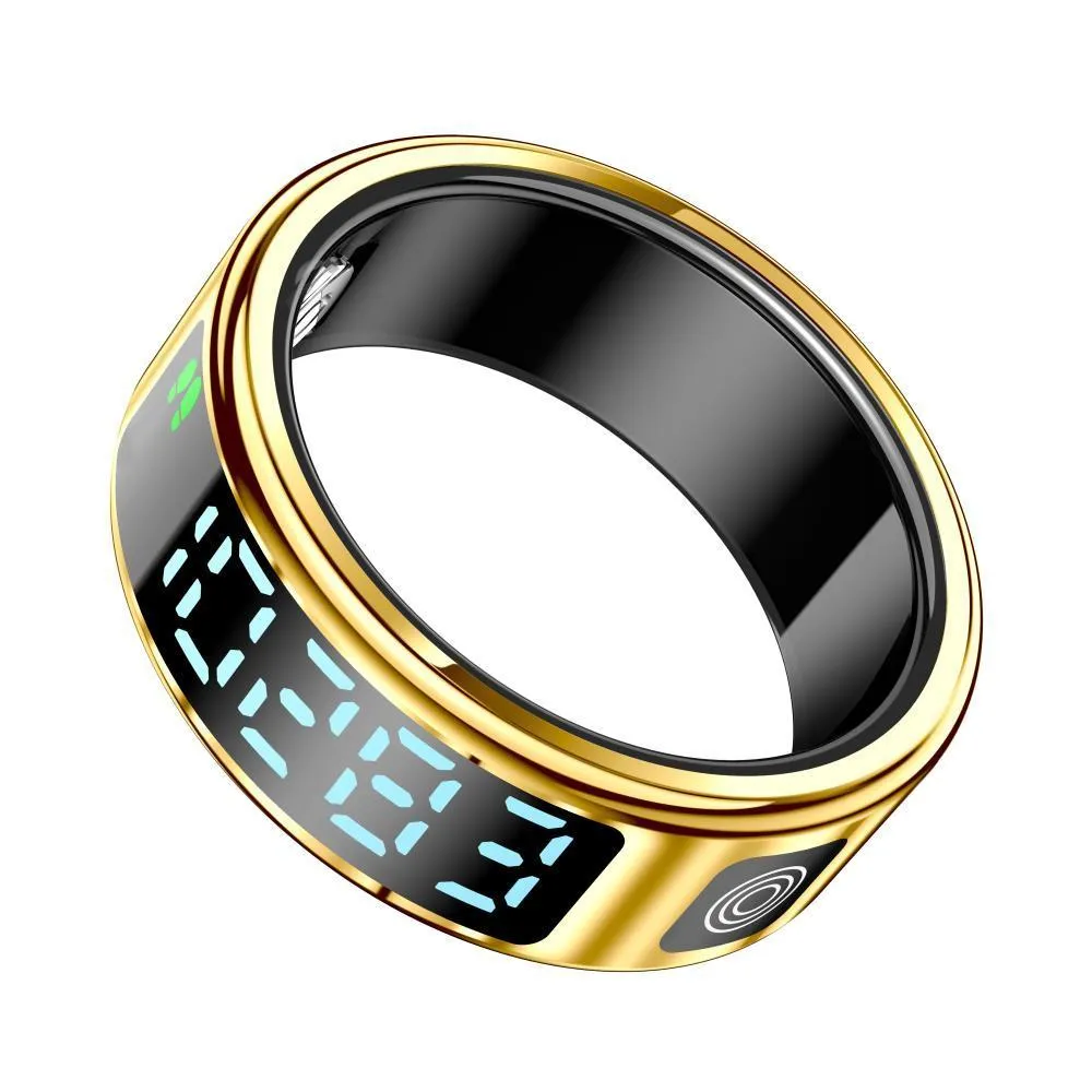 Smart Ring Hand Gestures Health Monitoring Sports Modes Size 12