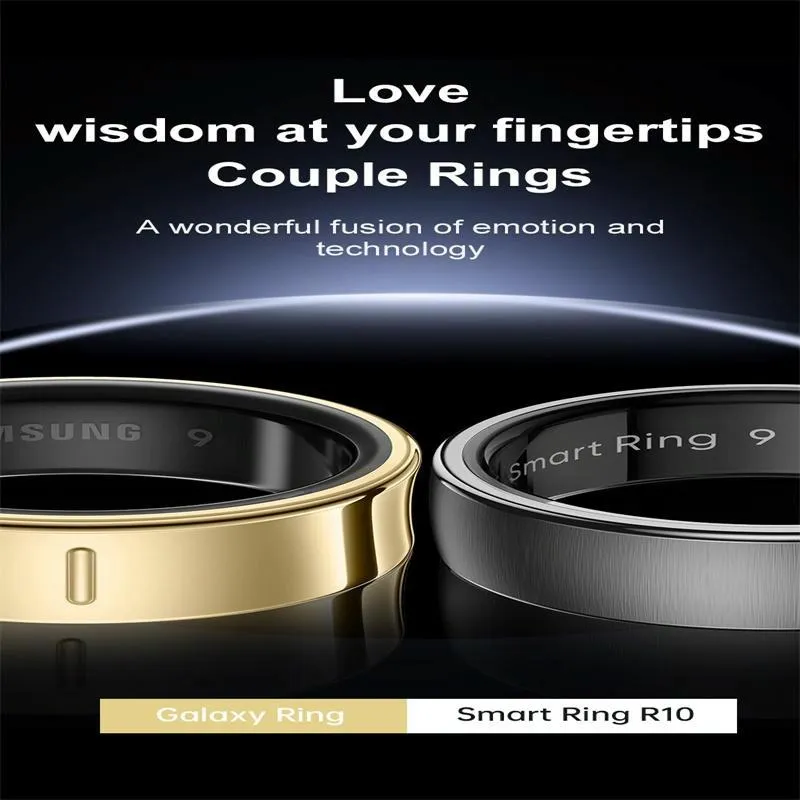 Smart Ring Heart Rate Blood Oxygen Sleep Sports Size 10
