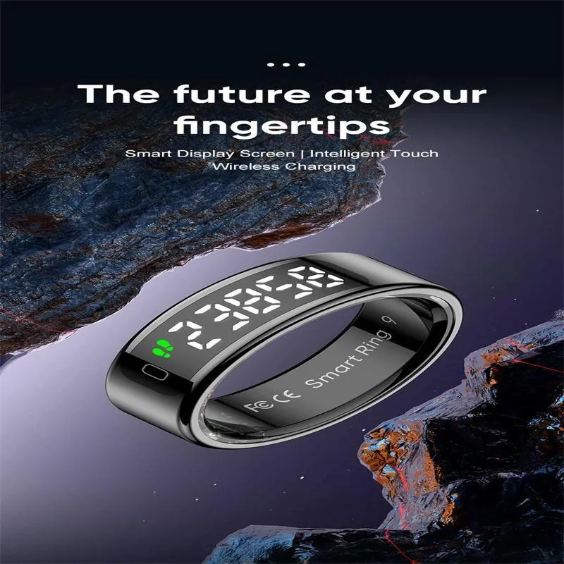 Smart Ring Heart Rate Blood Oxygen Sleep Sports Size 10