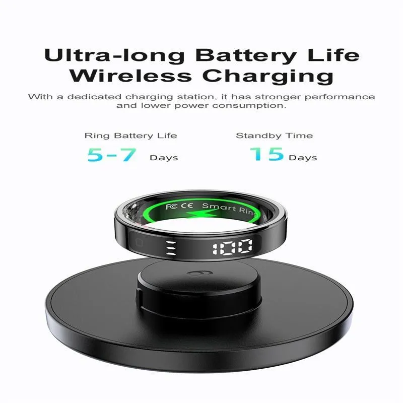 Smart Ring Heart Rate Blood Oxygen Sleep Sports Size 11