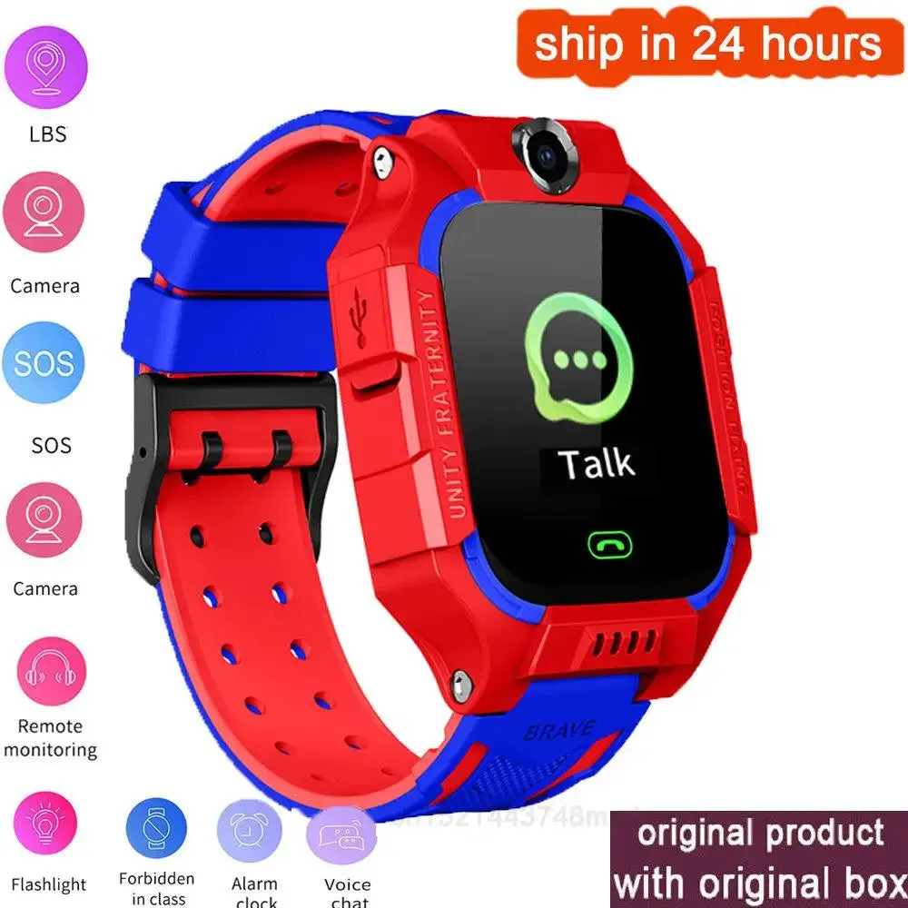 Smart Watch Kids LBS Baby Phone 2G Watch Camera SOS PK Q02 Q12 Q15 Children Smartwatch Android Ios for Boys Girls Gifts