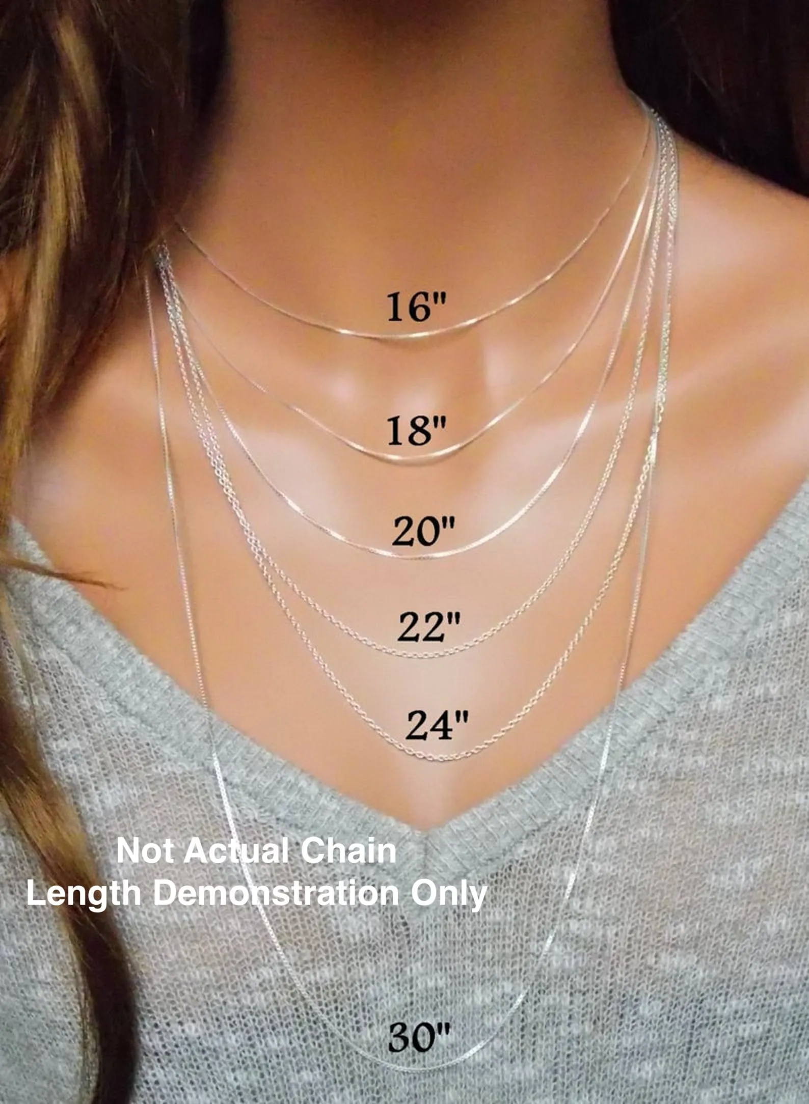 Sterling Silver Box Chain Necklace|1MM-3MM Solid 925 Italy