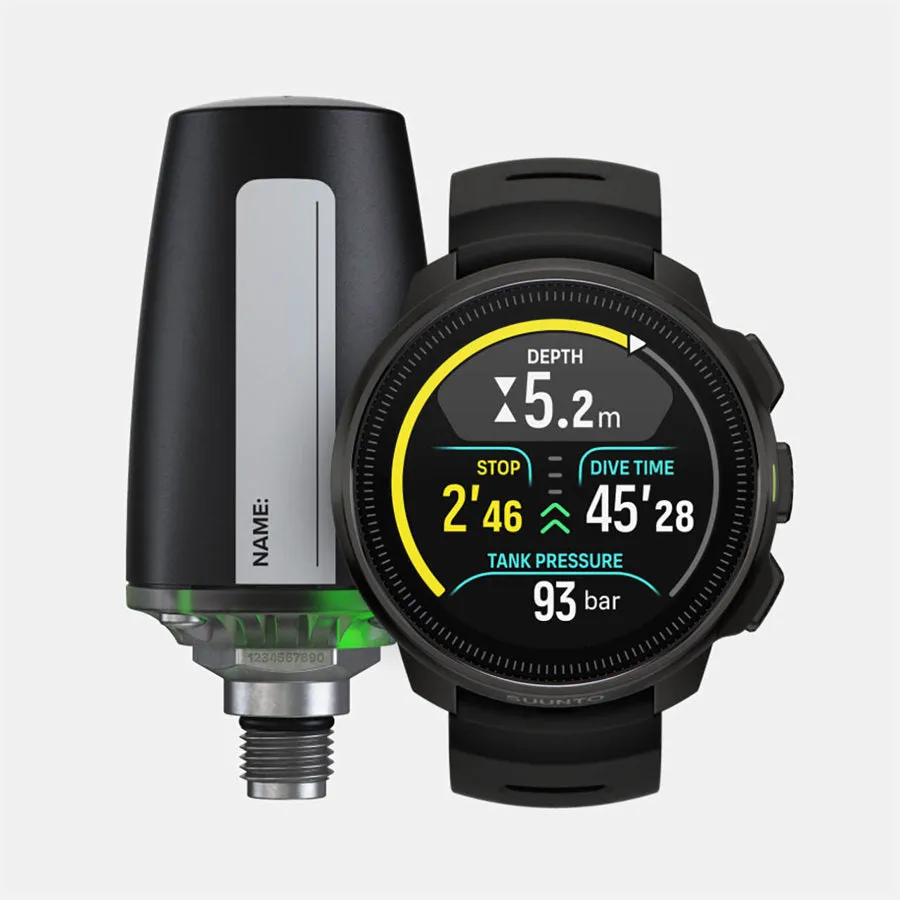 Suunto Ocean All Black   Suunto Tank POD