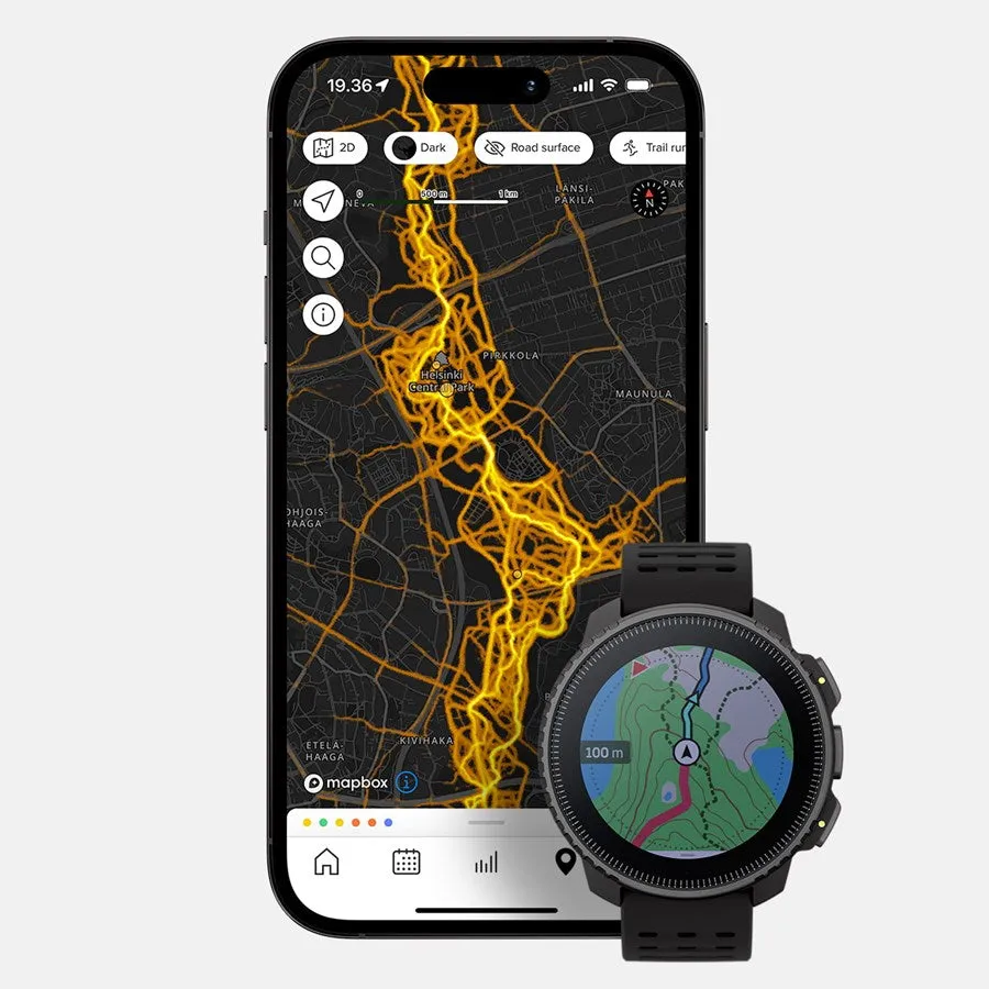 Suunto Watch Vertical All Black Stainless Steel