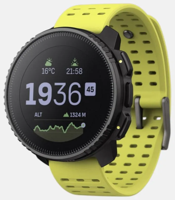 Suunto Watch Vertical Black Lime Stainless Steel