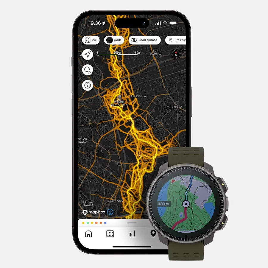 Suunto Watch Vertical Solar Forest Titanium