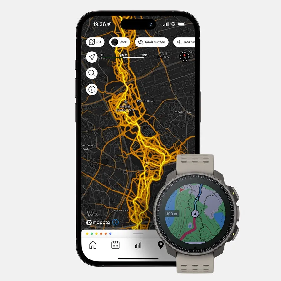 Suunto Watch Vertical Solar Sand Titanium