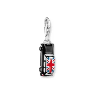 THOMAS SABO Charm Pendant London Taxi with Union Jack