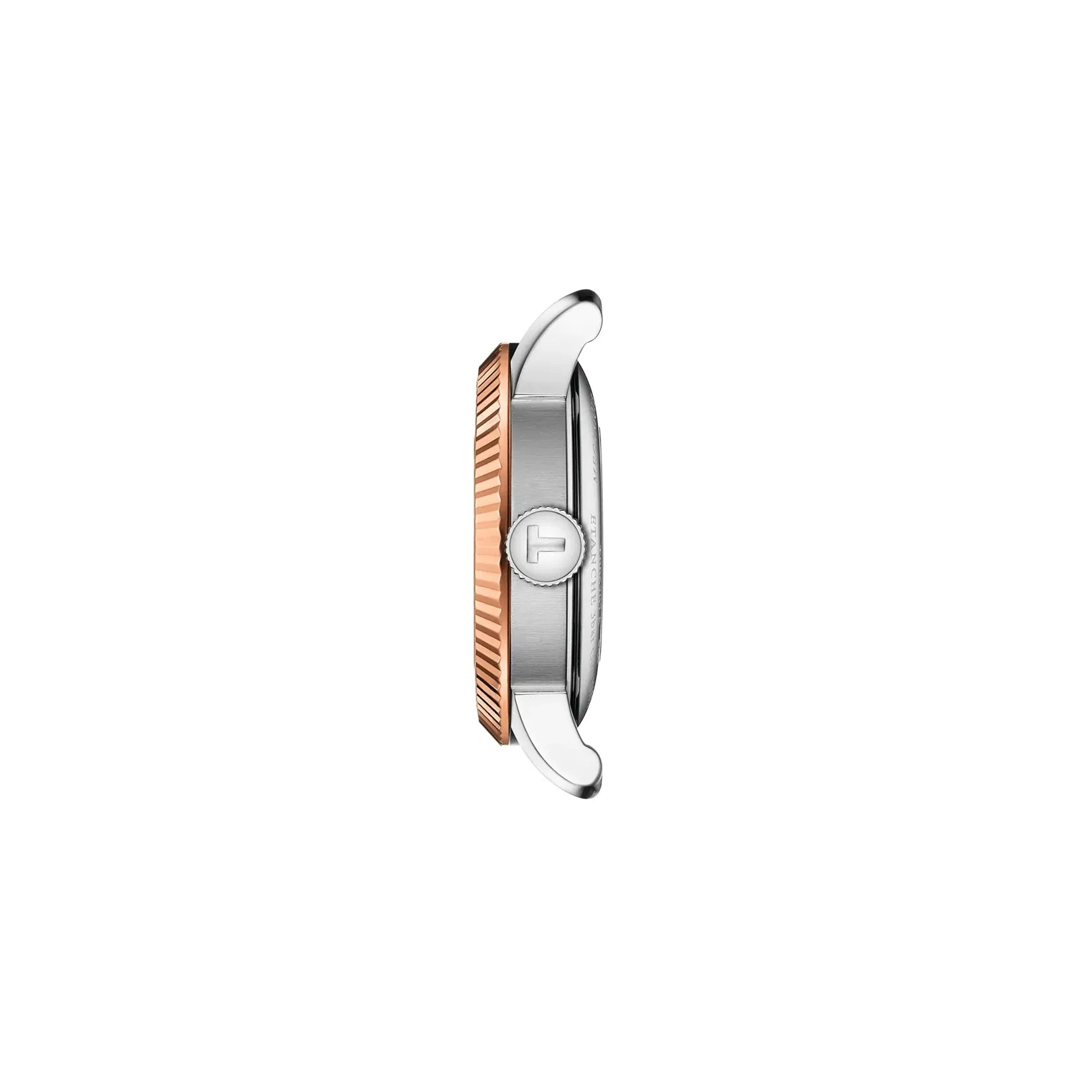 Tissot Le Locle Automatic Ladies 18K Rose Gold Bezel and Diamond Dial Watch