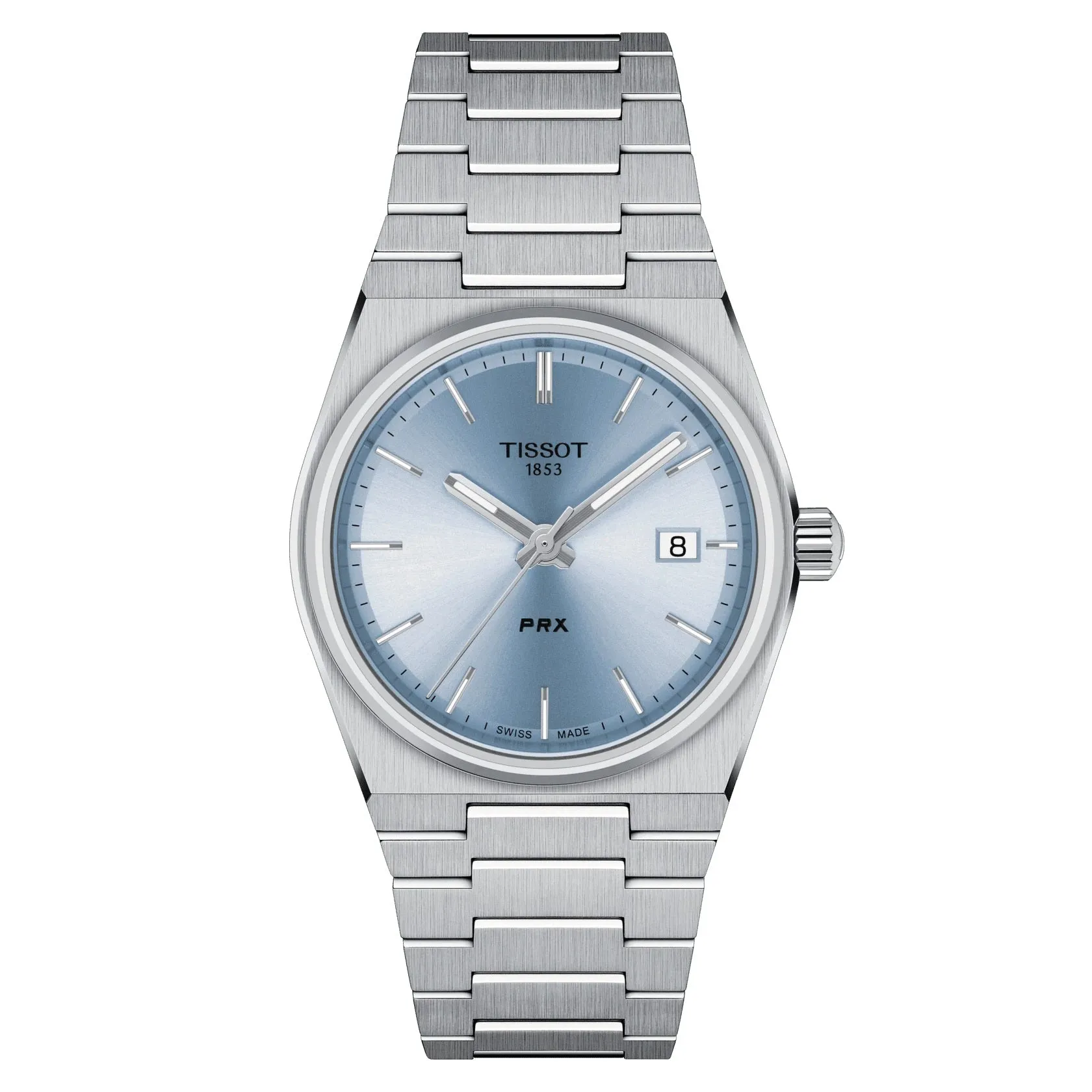 Tissot PRX (35mm) Stainless Steel Ice Blue Dial Watch