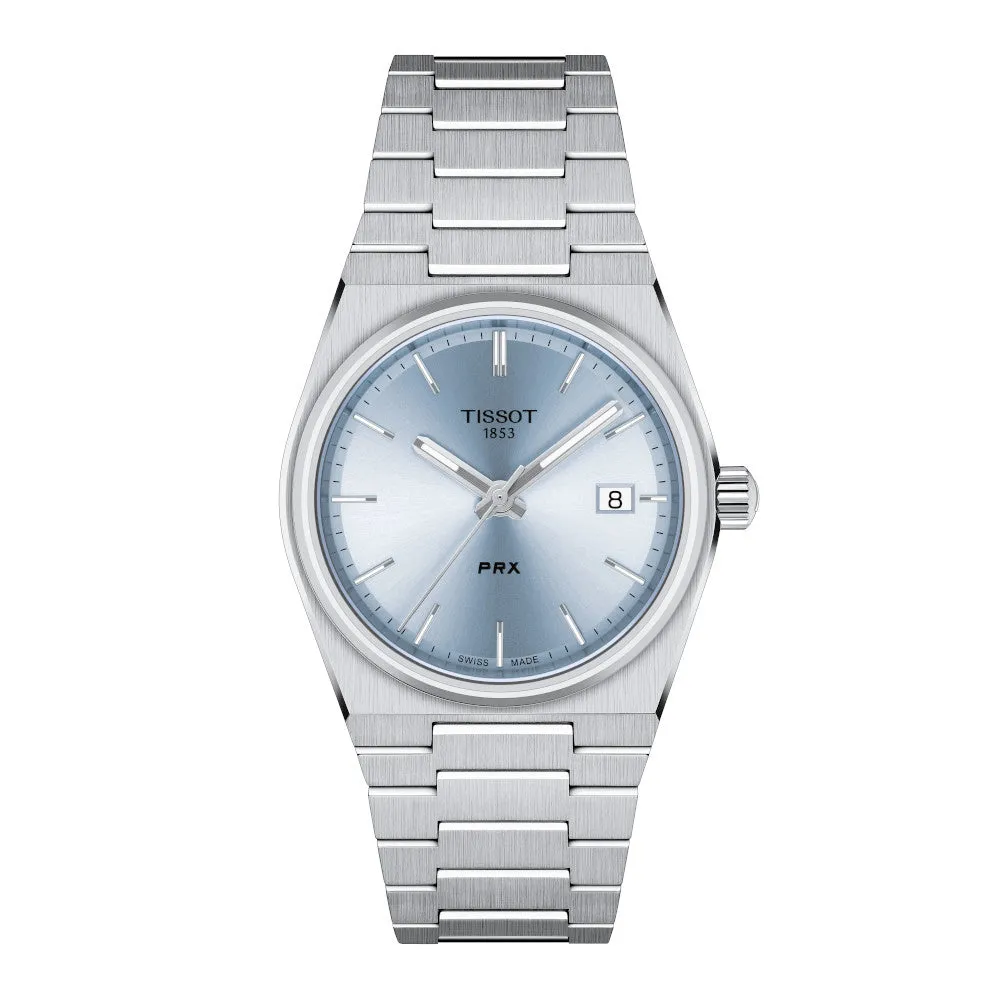 Tissot PRX (35mm) Stainless Steel Ice Blue Dial Watch