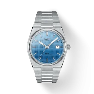 Tissot PRX Powermatic 80 Ice Blue Chameleon Dial 40mm T1374071135101