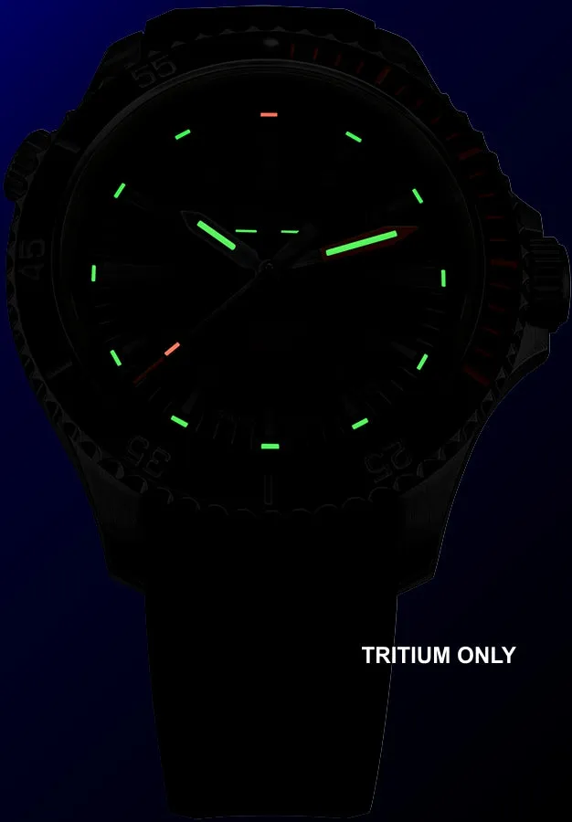 Traser P67 Diver Swiss Automatic, Tritium Illumination, Green Dial and Green Dive Strap - 110327