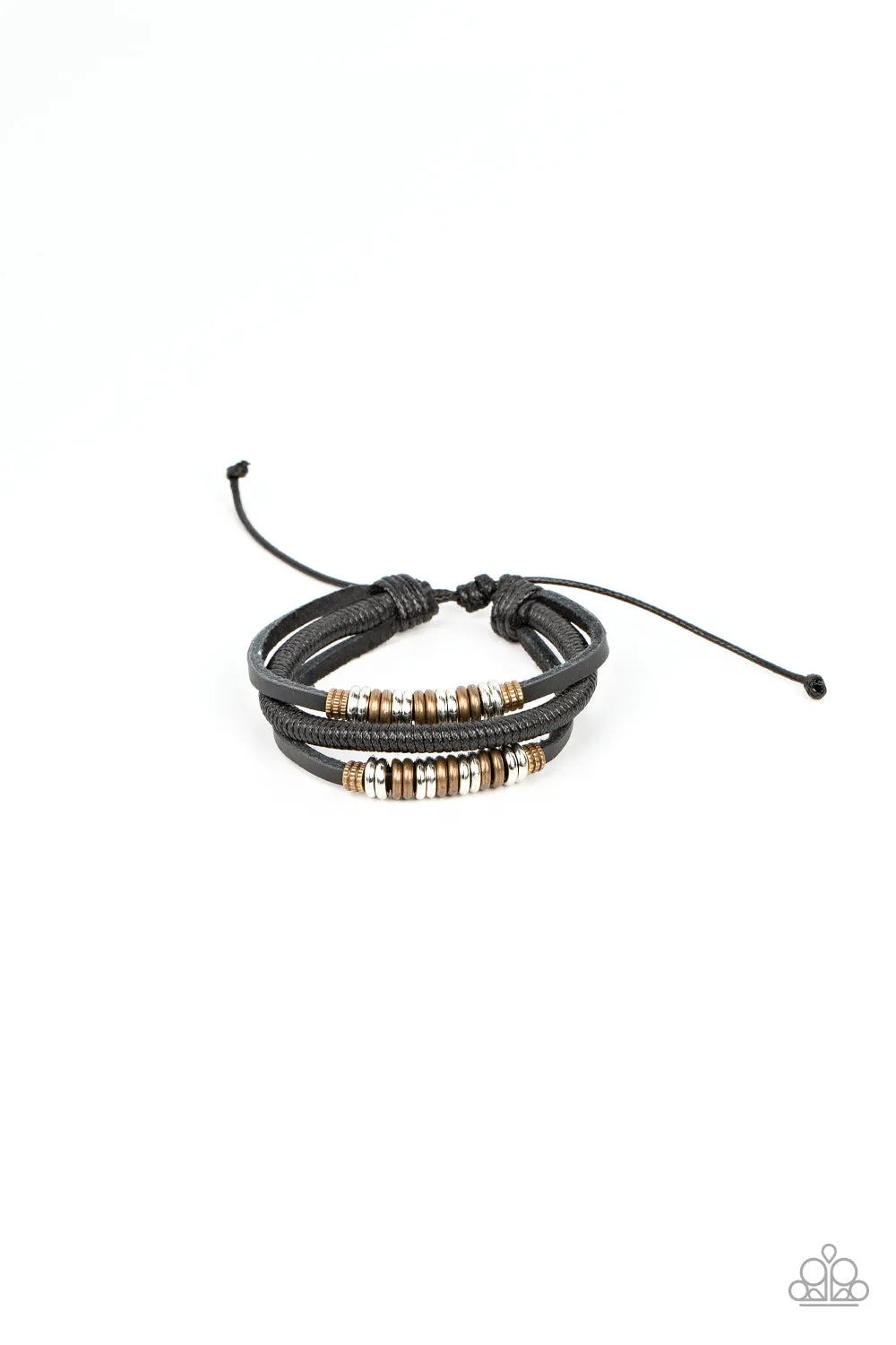 Treasure Tracker - Black Bracelet