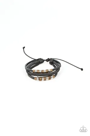 Treasure Tracker - Black Bracelet