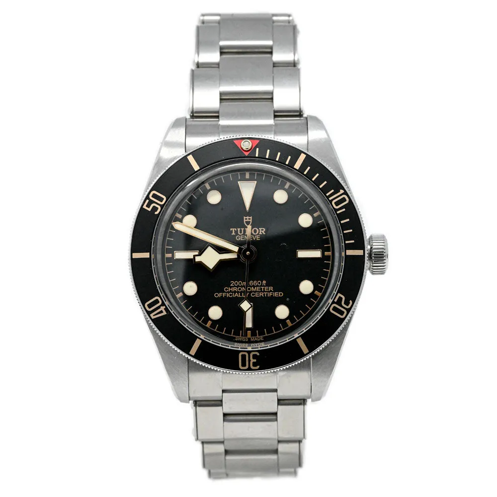 Tudor Men's Black Bay 58 Stainless Steel 39mm Black Dot Dial Watch Reference #: M79030N