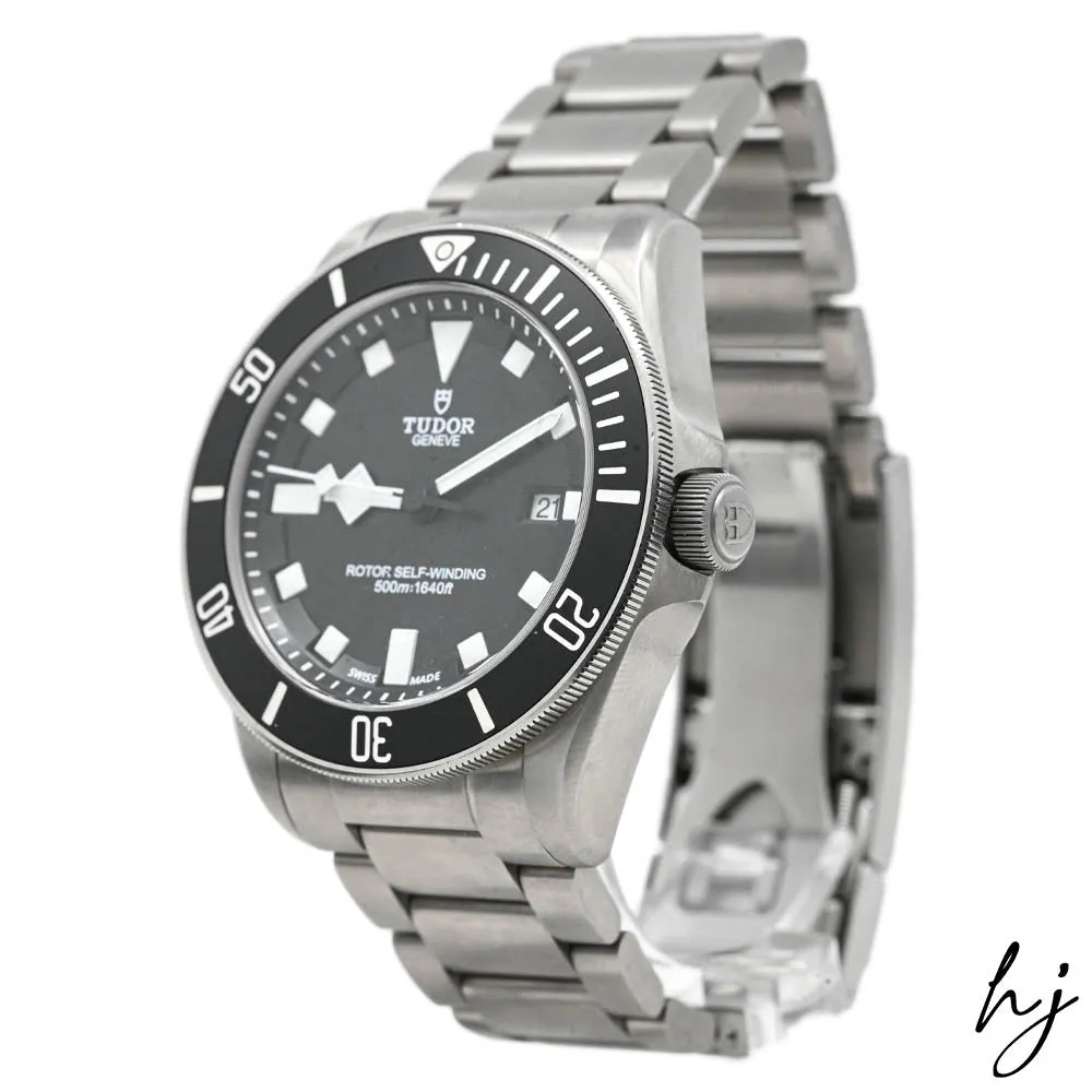 Tudor Men's Pelagos Titanium 42mm Black Dot Dial Watch Reference #: 25500TN