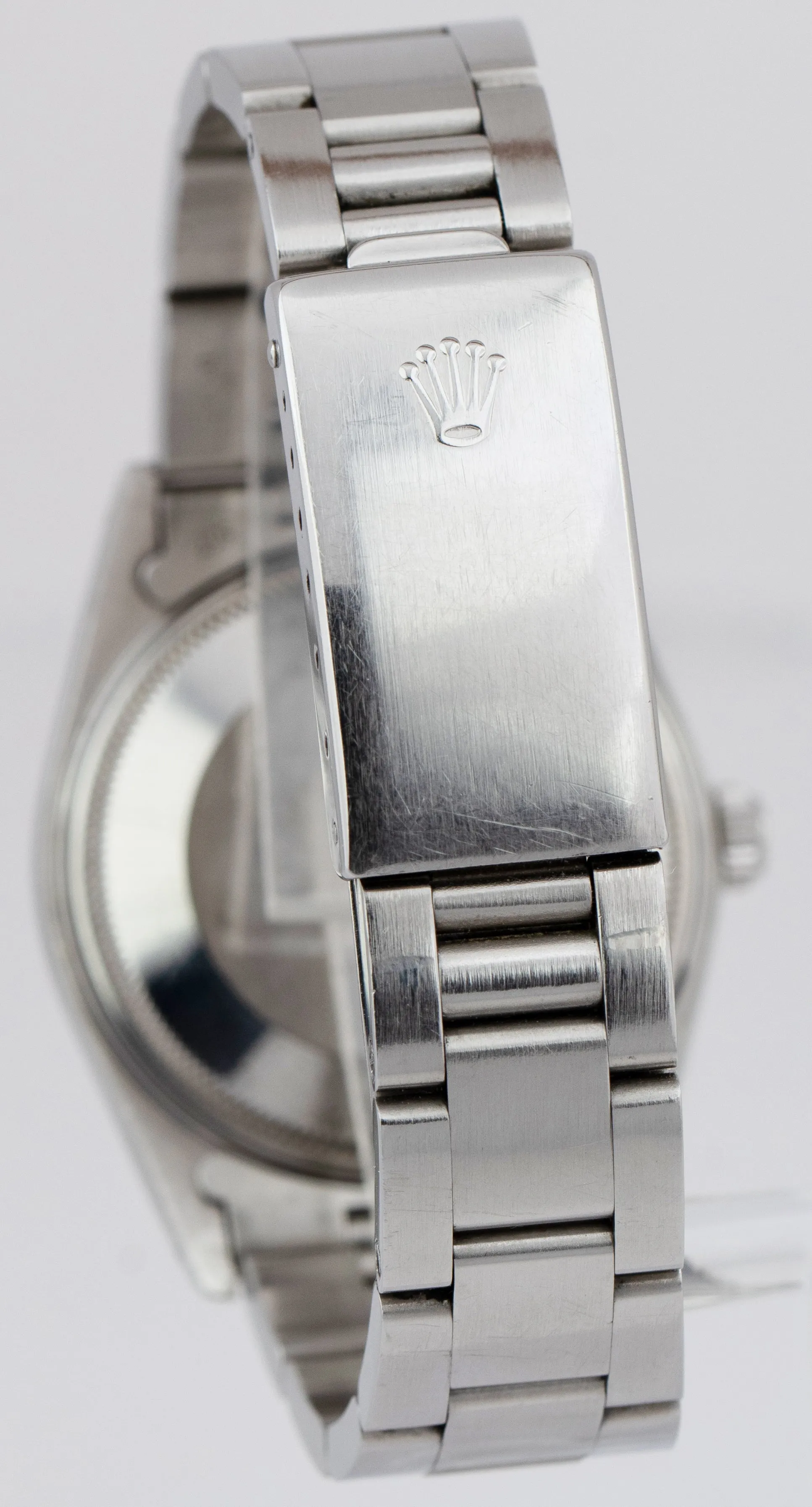UNPOLISHED Rolex Oyster Perpetual Date 34mm Stainless Automatic Watch 15000