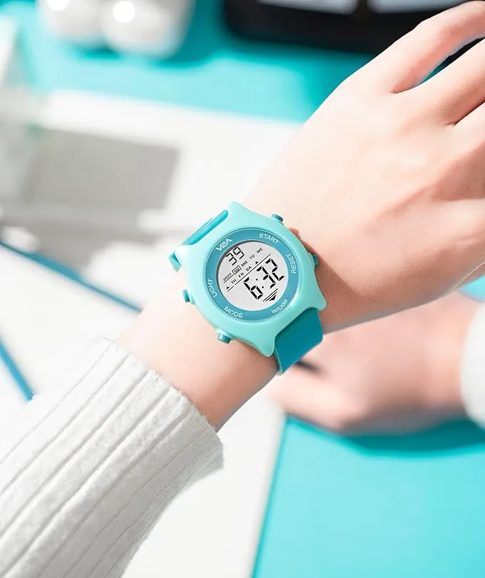 V2A Girls and Boys Kids Watch Gifts for Boys and Girls Age 4-13 for Multi-Functional 30 M Waterproof Digital Sports Watches for 4 5 6 7 8 Year Old Boy and Girls | Birthday Gift for Kids
