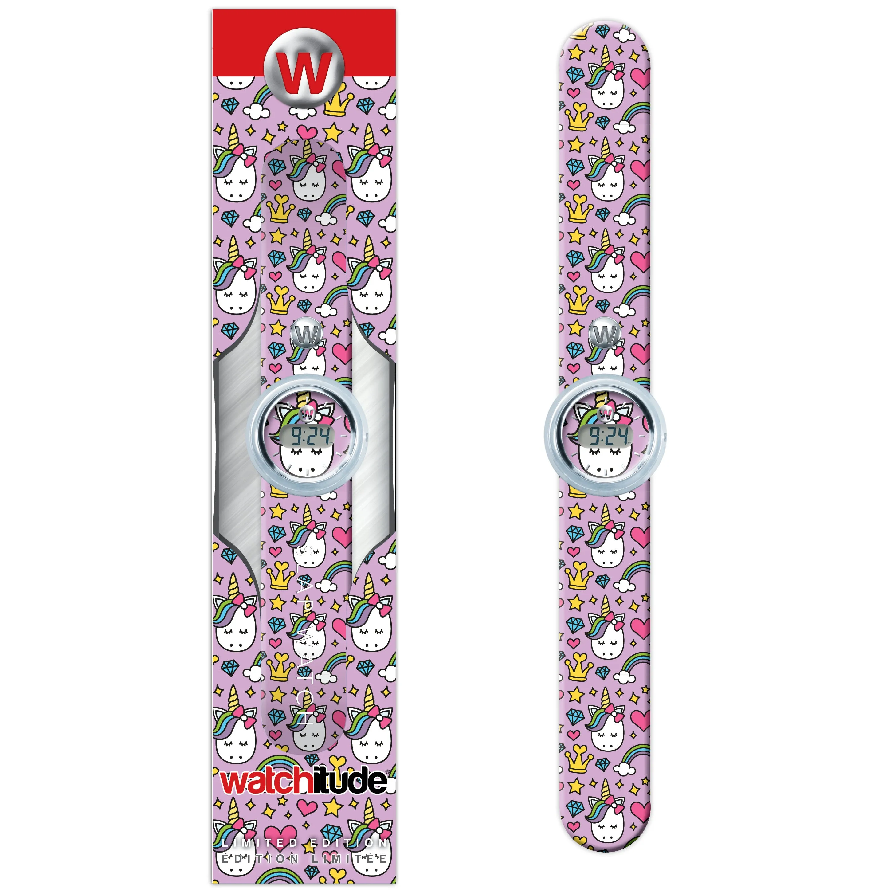 Watchitude Princess Unicorn Digital Slap Watch