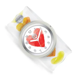 Watchitude Watercolor Hearts Slap Watch