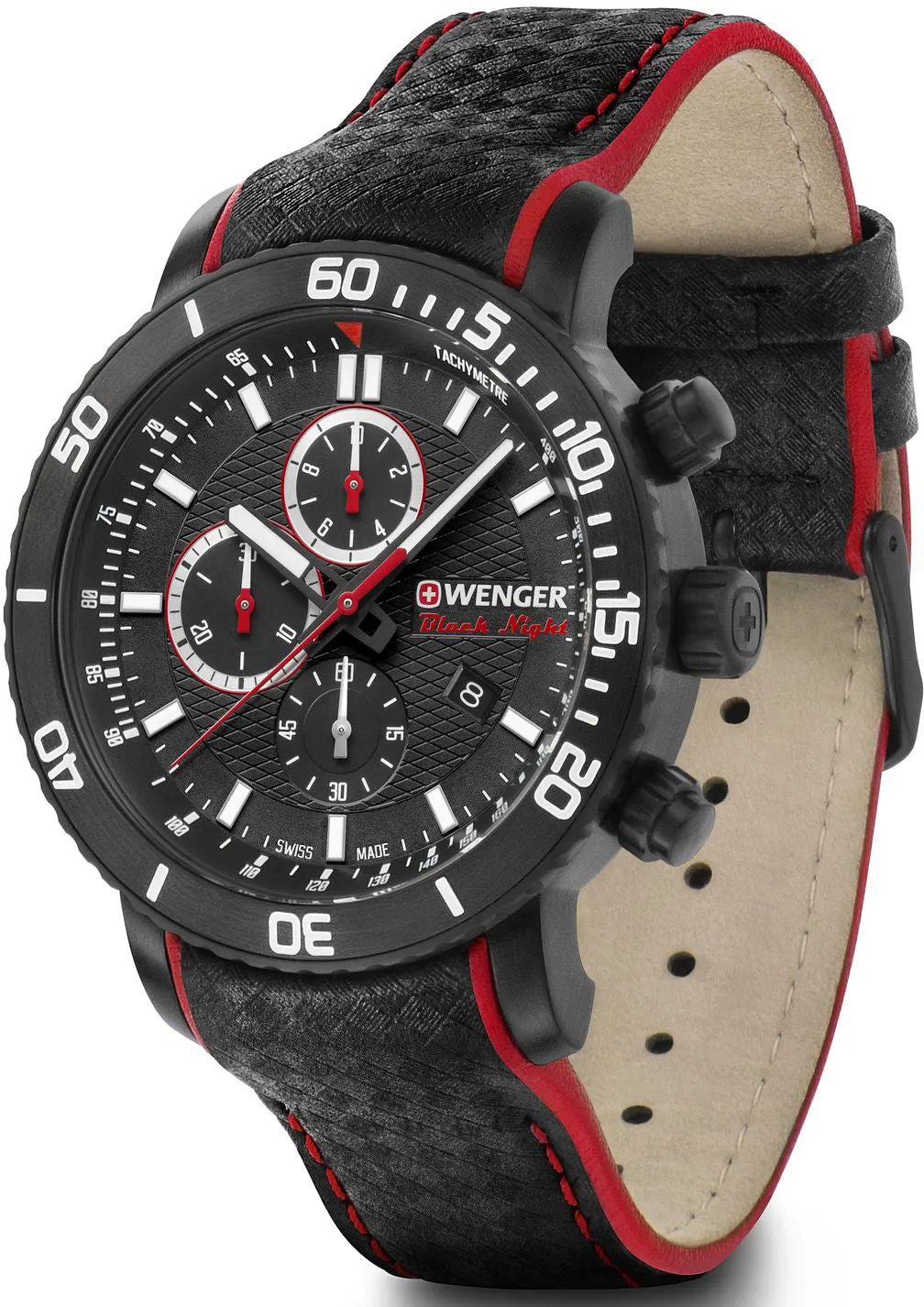 Wenger Watch Roadster Black Night Chrono D