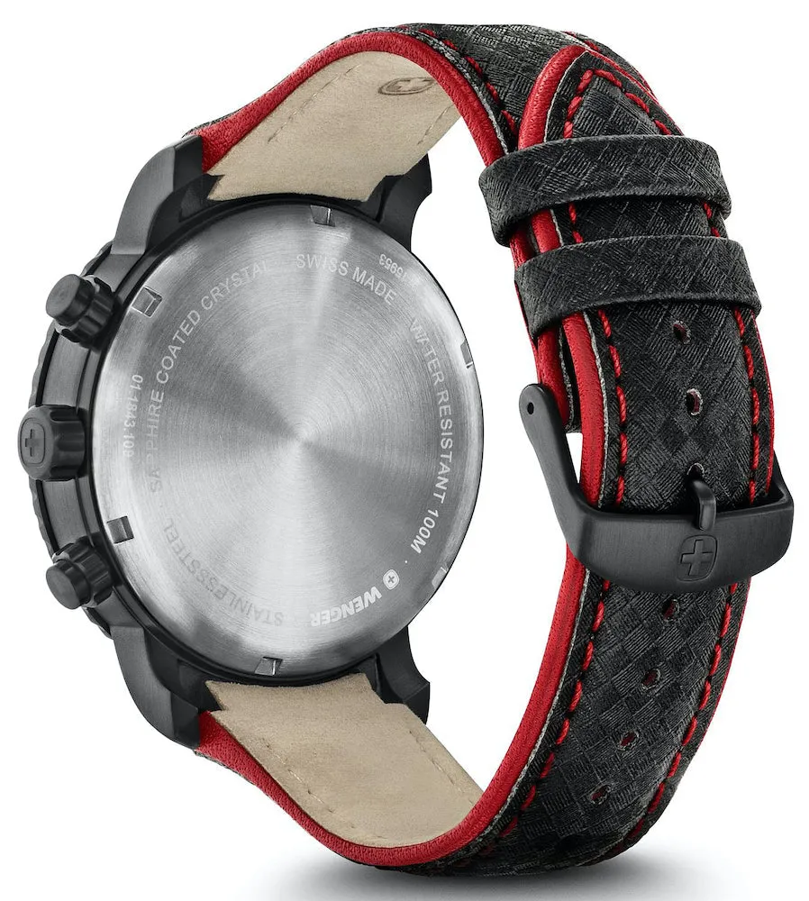 Wenger Watch Roadster Black Night Chrono D
