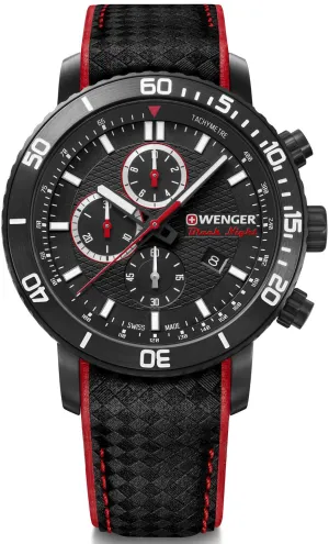Wenger Watch Roadster Black Night Chrono D