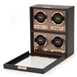 Wolf - Axis 4-Unit Watch Winder | 469516
