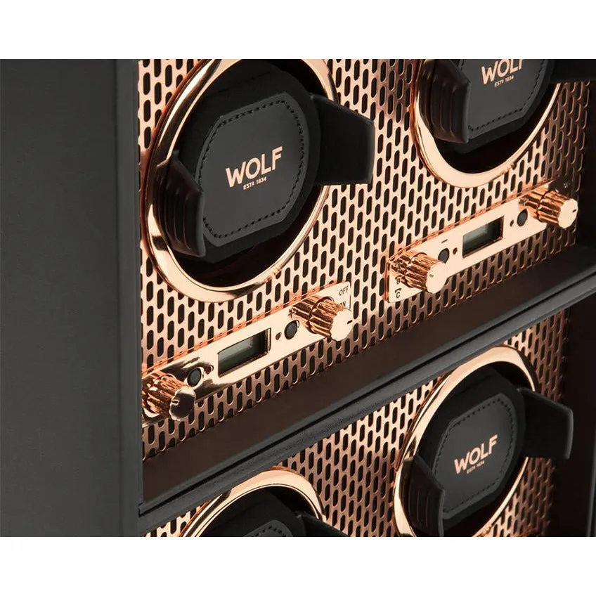 Wolf - Axis 4-Unit Watch Winder | 469516