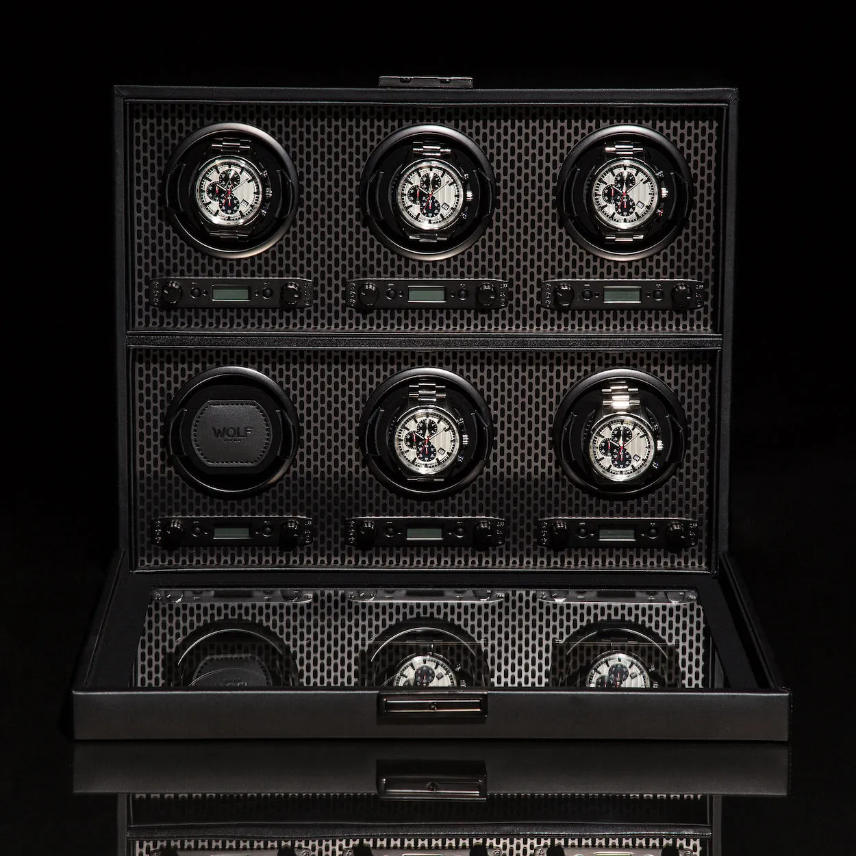 Wolf - Axis 6-Unit Watch Winder | 469603