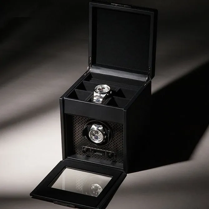 Wolf - Axis Single Watch Winder with Storage | 469203