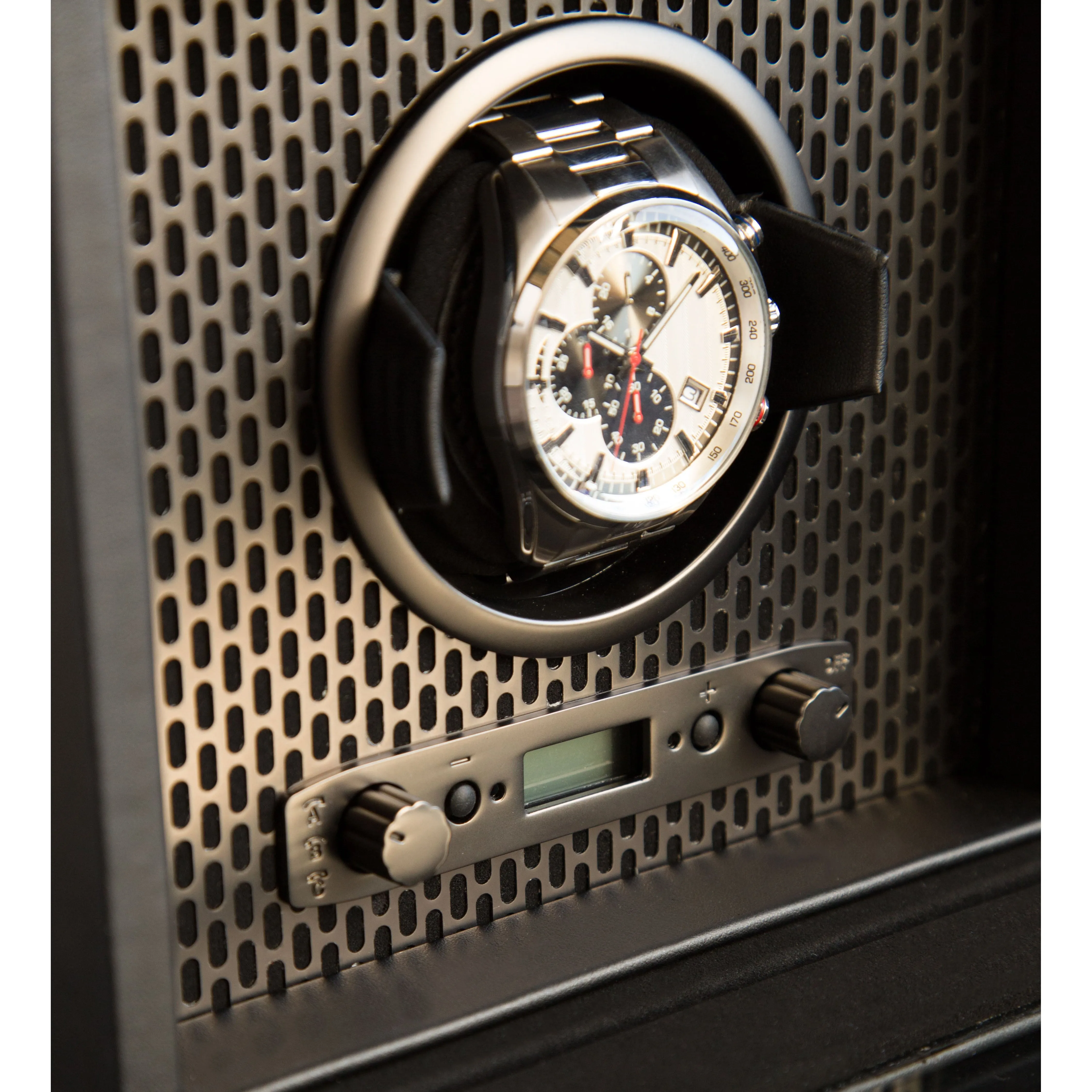 Wolf - Axis Single Watch Winder with Storage | 469203