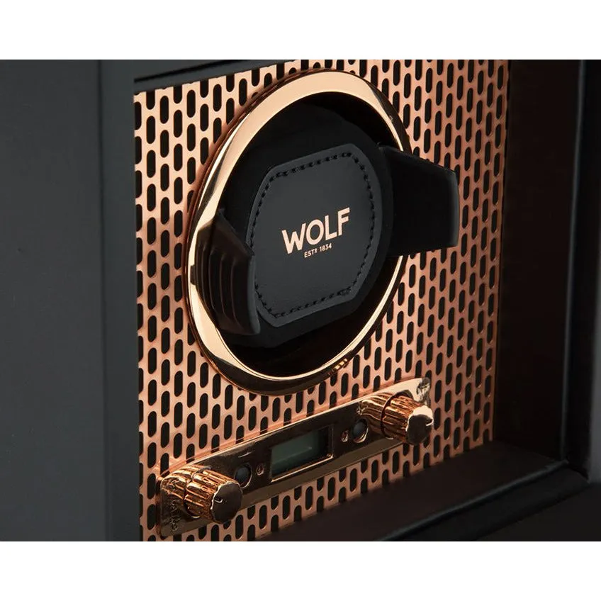 Wolf - Axis Single Watch Winder with Storage | 469216