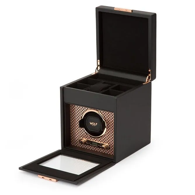 Wolf - Axis Single Watch Winder with Storage | 469216