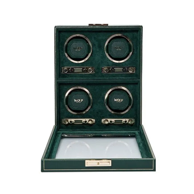 Wolf - British Racing 4-Unit Watch Winder | 793041