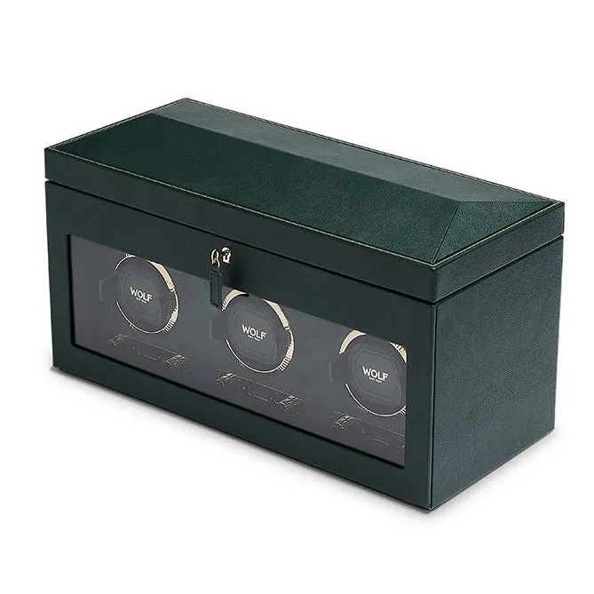 Wolf - British Racing Triple Watch Winder | 792341