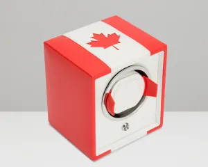 WOLF Navigator Canadian Flag Single Cub Watch Winder