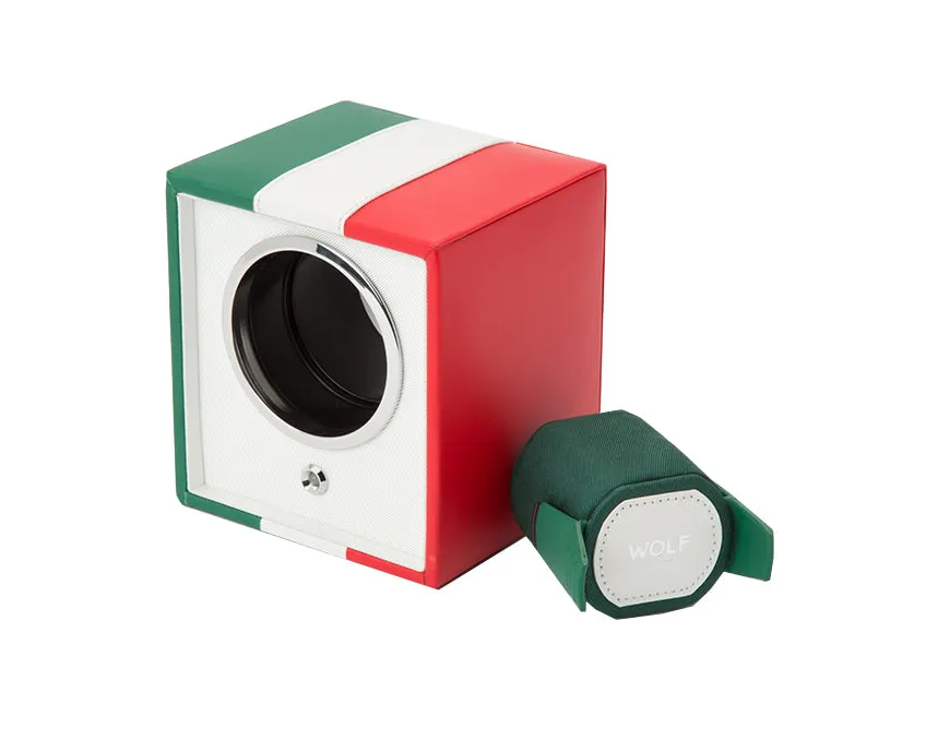 WOLF Navigator Mexican Flag Single Cub Watch Winder