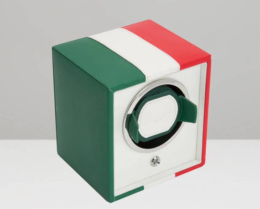 WOLF Navigator Mexican Flag Single Cub Watch Winder