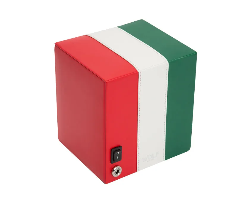 WOLF Navigator Mexican Flag Single Cub Watch Winder