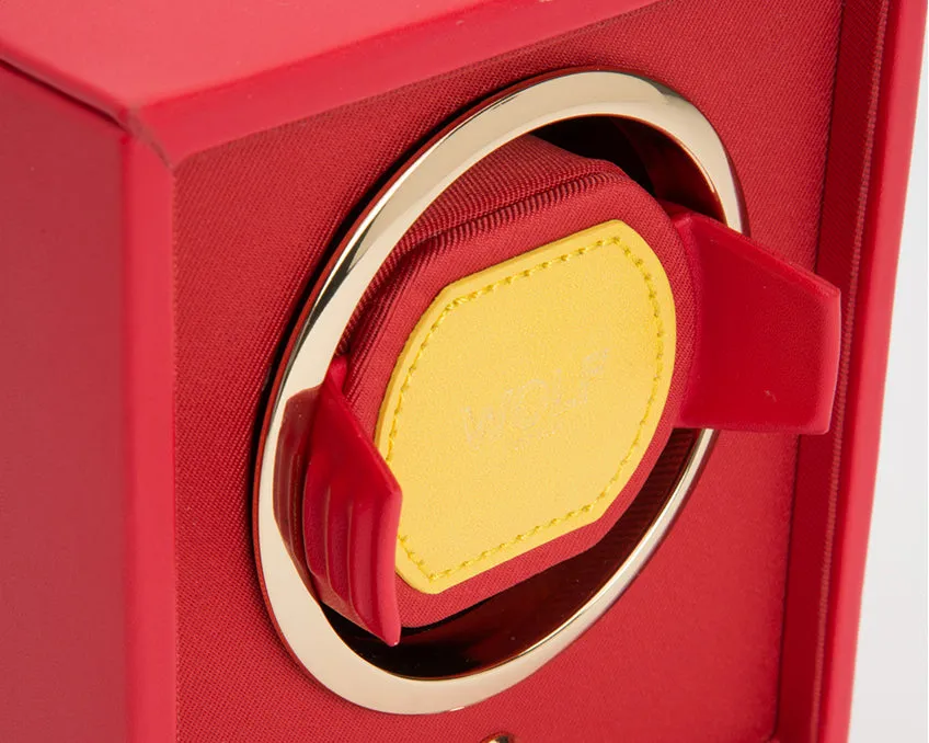 WOLF Navigator Spanish Flag Single Cub Watch Winder