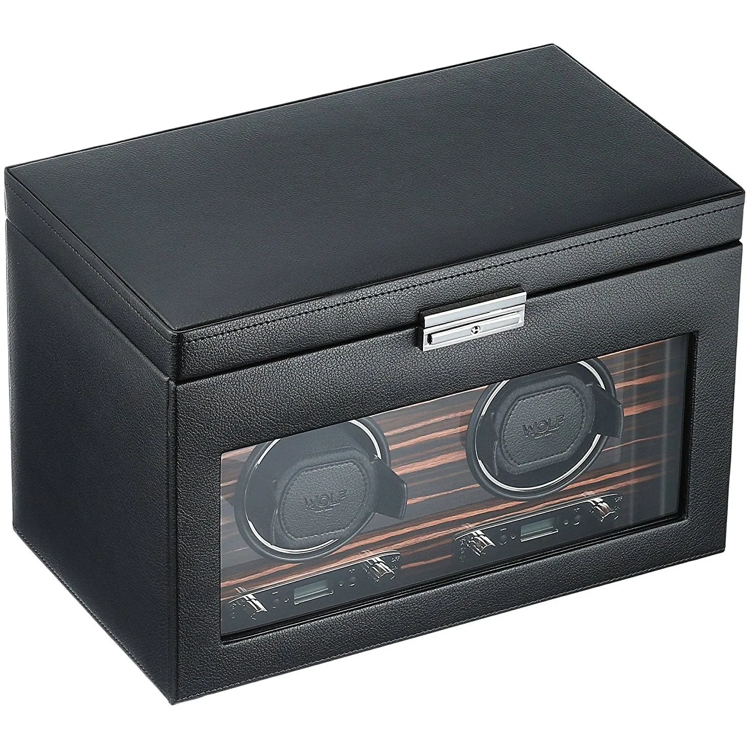 Wolf - Roadster Double Watch Winder with Storage | 457256